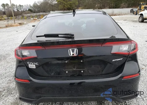 2024 Honda Civic Sport z USA, uszkodzony, nr VIN 19XFL2H80RE023905